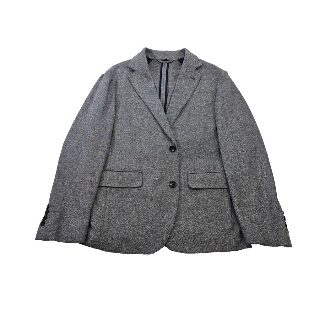 BONOBOS Men's 38 S Lanificio Fortex Cotton Double Button Blazer Suit Coat EUC‎
